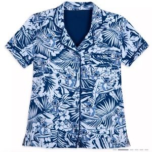 Stitch pattern women pajamas-  super soft and cozy- size L